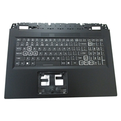 Acer Nitro AN517-42 AN517-55 Palmrest Backlit Keyboard White Keys 6B.QFWN2.001