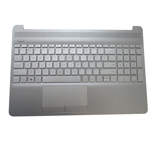 CDS Parts - HP 15-DW 15s-DU Palmrest w/ Backlit Keyboard & Touchpad ...