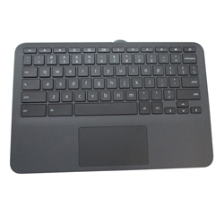 HP Chromebook 11A G8 EE Palmrest w/ Keyboard & Touchpad L92832-001