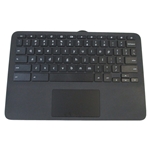 HP Chromebook 11MK G9 EE Palmrest w/ Keyboard & Touchpad M44258-001