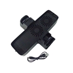 USB Powered Dual Cooling Fan Base Stand for Microsoft XBOX 360 Slim