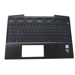 CDS Parts - HP Pavilion 15-CX 15T-CX Palmrest & Violet Backlit